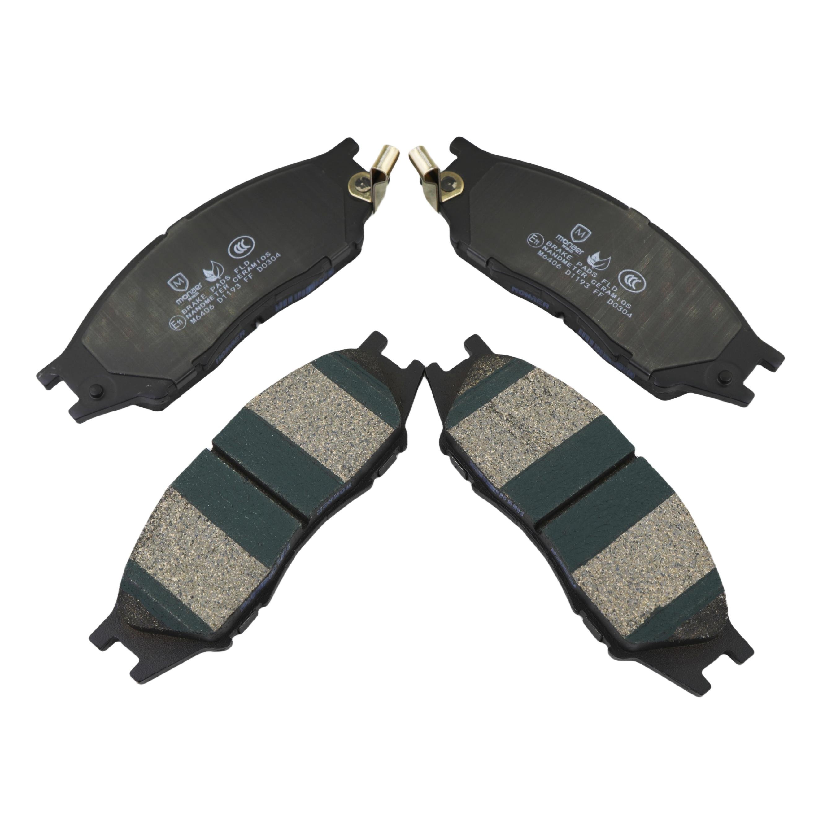 M6406 Automotive Carparts D1193 Ceramic Non-Asbestos Brake Pads for Nissan/Nissan (DONGFENG) /R Enault