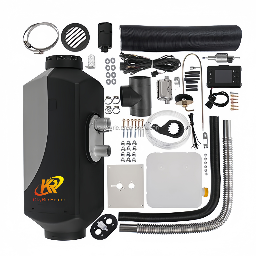 OkyRie Manufacturer's New Diesel Air Conditioning Systems For Trucks & Cars 2KW 5KW 8KW Parking Heaters 12V 24V 220V For Caravan