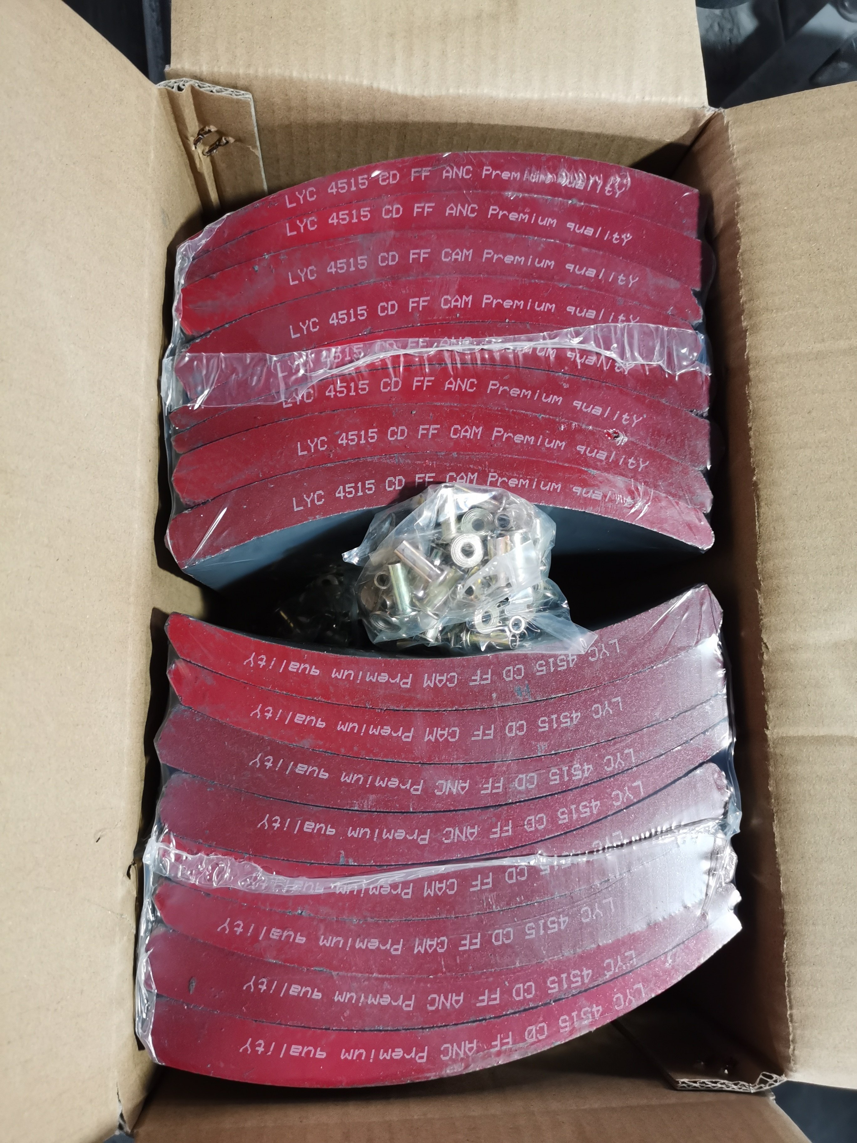 Auto Truck Brake System Truck Brake Lining for Factory Supply Customized Trailer Truck Brake Shoe Linings 4515/4707/4709