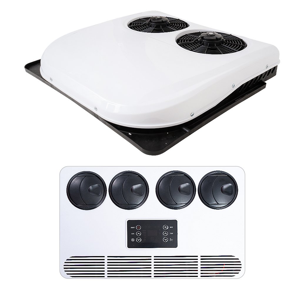Auto Parking Cabin Electric 12v 24v Car Air Conditioning Rooftop 12 Volt Air Conditioner for Trucks