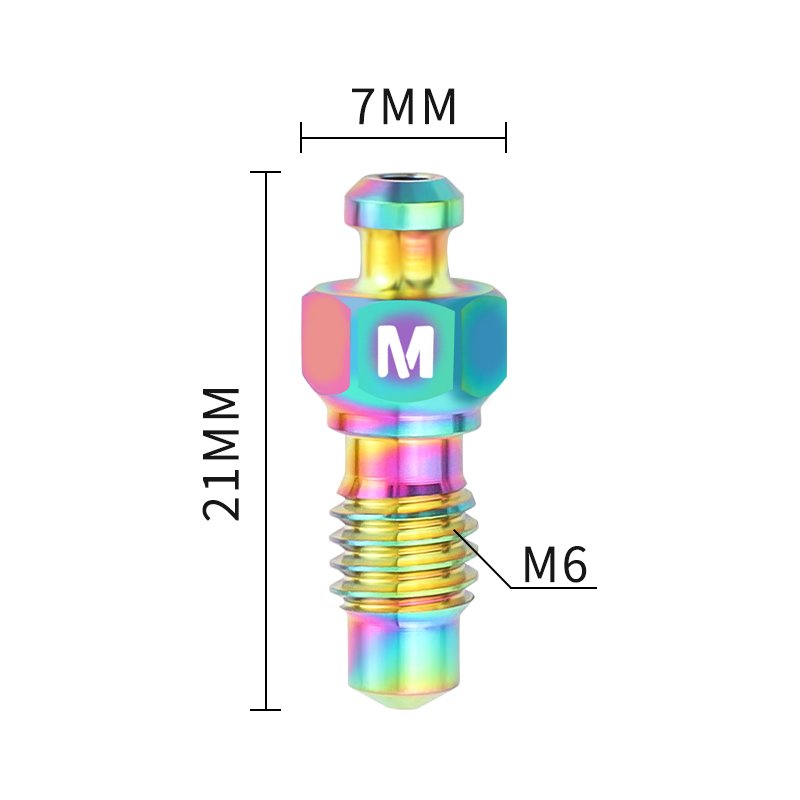 MUQZI MTB Bicycle Hydraulic Disc Brake Exhaust Screw Titanium Alloy Bike Brake Bleeding Bolt