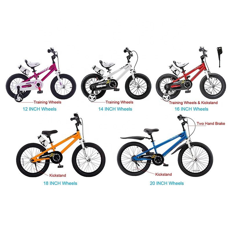 RoyalBaby Drop Shipping Freestyle Kids Bicycle Kids' Bike for Boys Girls Children 3 4 5 7 9 Years