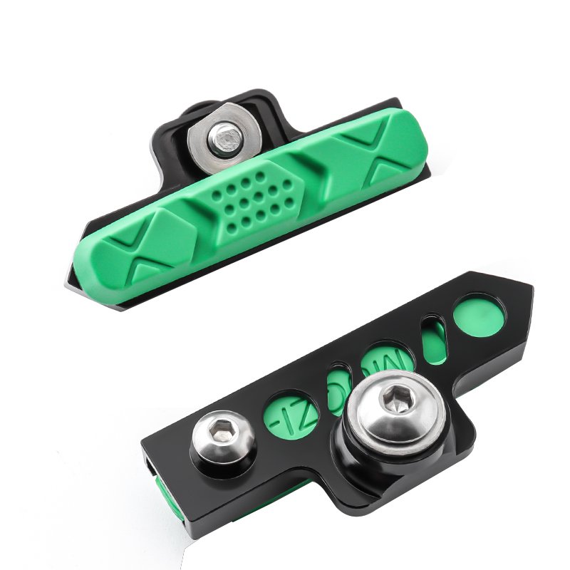 MUQZI Road Bike Brake Shoes Pads Folding Bicycle C-brake Caliper Braking Shoes Holder Extender for Aluminum Alloy & Carbon Wheel