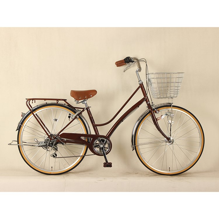 Factory Wholesale 26 Inch City Bike for Women With Variable 6speed High Carbon Steel Women Bike