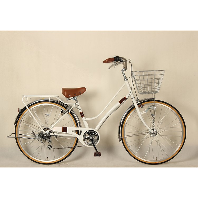 Factory Wholesale 26 Inch City Bike for Women With Variable 6speed High Carbon Steel Women Bike