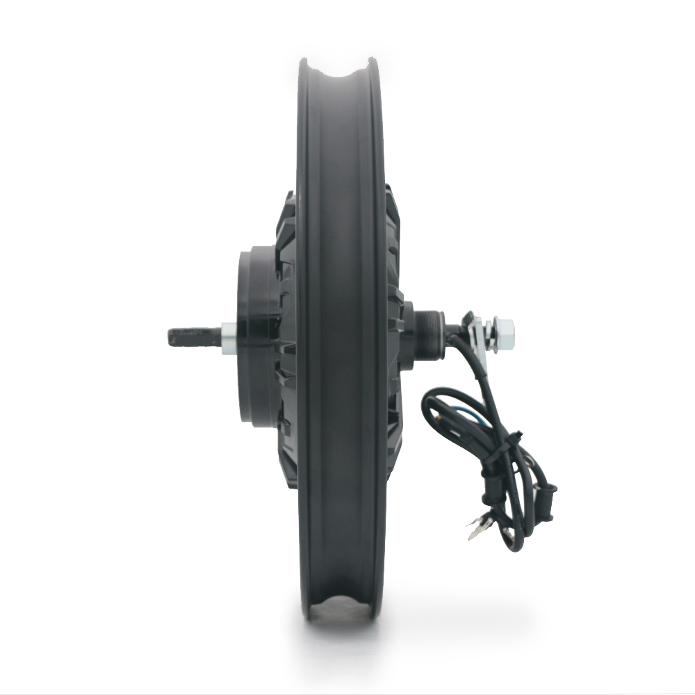 High Quality 48v 60v 72v 170mm Opening Size Disc Brake Drum Brake 14 Inch E-motorcycle Rear Wheel 18 Inches Hub Motor