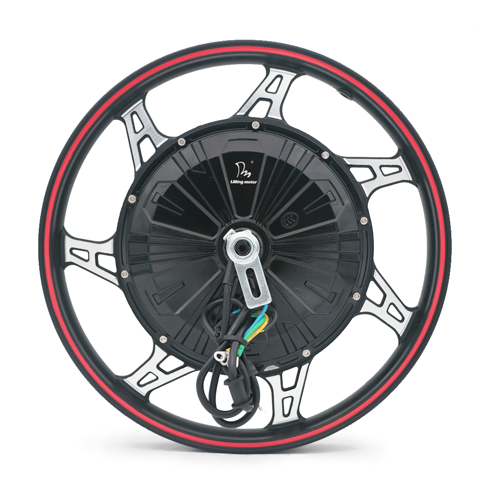 High Quality 48v 60v 72v 170mm Opening Size Disc Brake Drum Brake 14 Inch E-motorcycle Rear Wheel 18 Inches Hub Motor