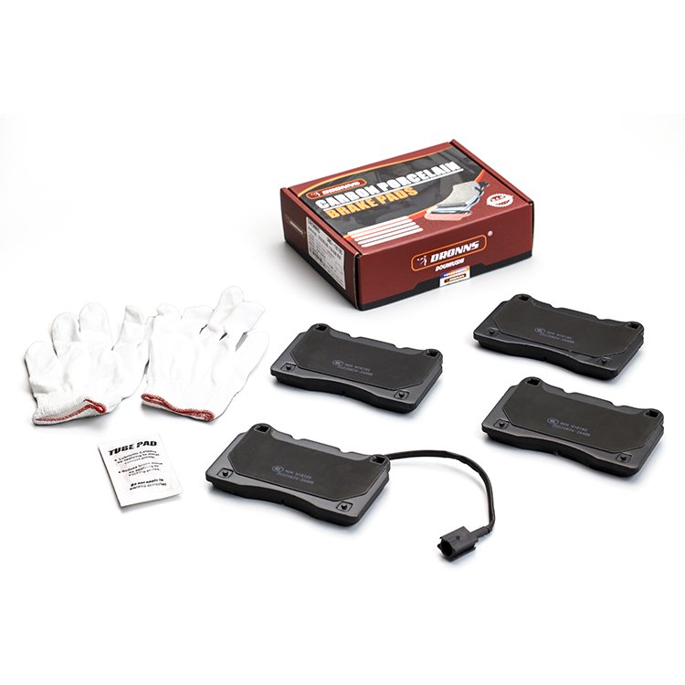 New High Performance Carbon Pottery Ceramic Brake Pads Auto Brake Pad Parts Car Brake Pads 980156041 for Maserati