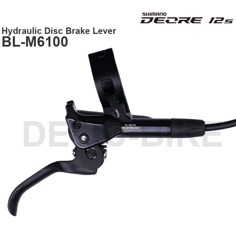SHIMANO DEORE M6100 M6120 Hydraulic Disc Brake Groupset with M6100 Brake Lever and BR-M6100 or M6120 Brake Caliper assembled