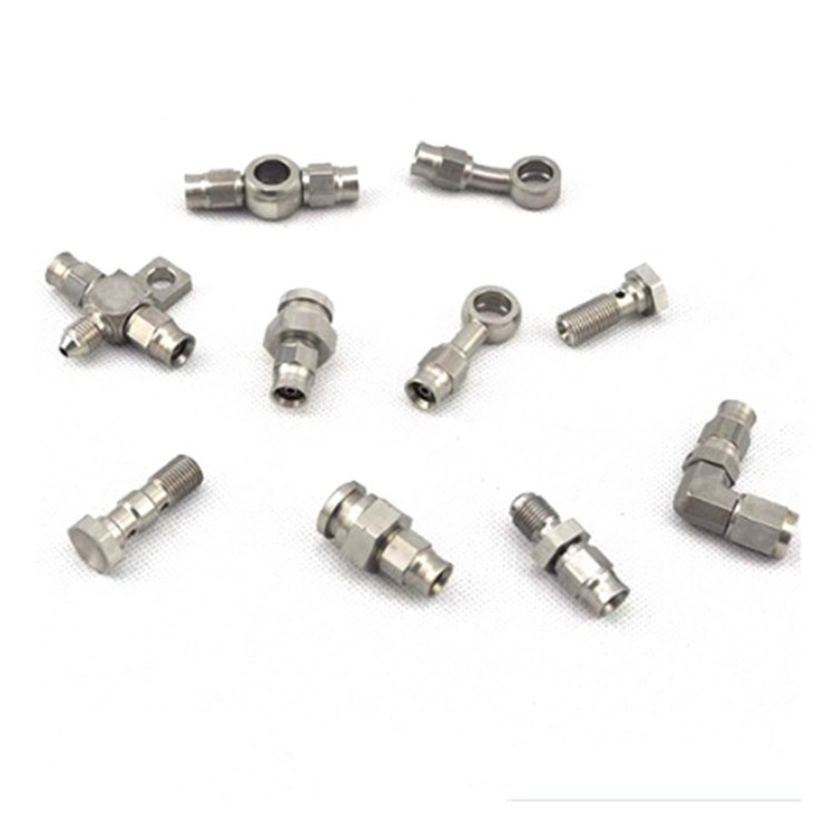 High Quality An3 3an An-3 3/8-24unf Straight Stainless Steel Female Swivel Brake Hose End Fittings for Ptfe Brake Oil Line Hose