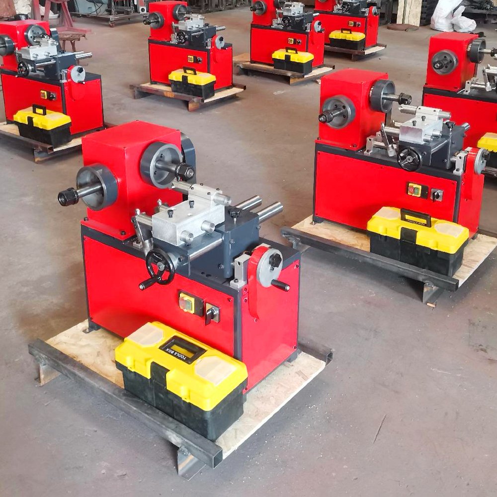 Car Brake Disc Skimming Machine Vertical Truck Brake Drum Disc Cutting Machine Brake Disc Cutting Lathe Machine