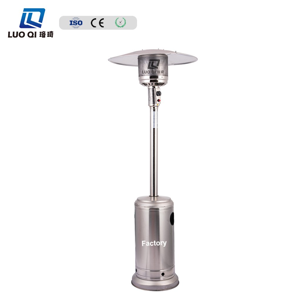 High Quality Stainless Steel Portable Gas Patio Heater in Umbrella Shape for Commercial Household Outdoor or Living Room Use