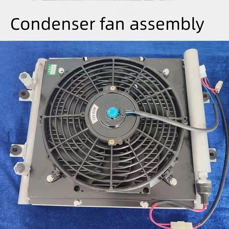 12/24 Volt air Compressor Electric air Conditioner Parking Cooler Auto AC Evaporator for RV Car