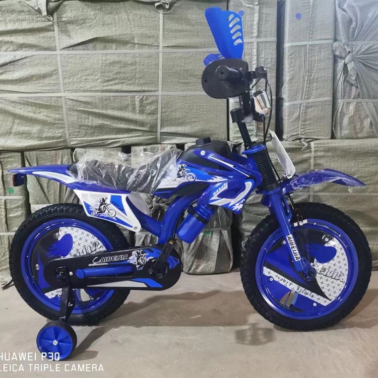 China Factory Supplier CE Approved Carriage Small Bike for Kids Bicicleta 12 COOL Kid Bicycle with Helmet School Bag Mirror