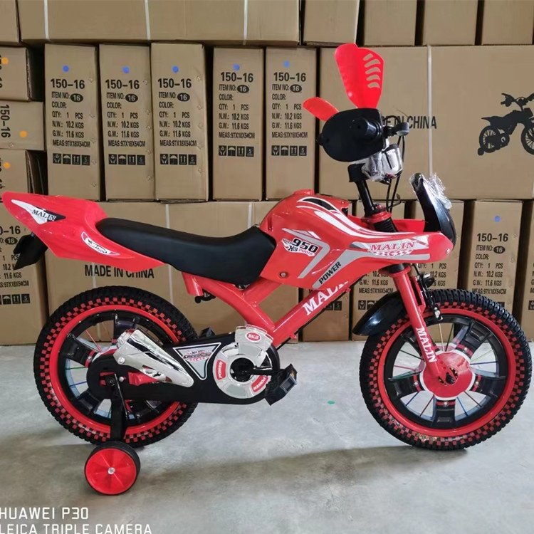 China Factory Supplier CE Approved Carriage Small Bike for Kids Bicicleta 12 COOL Kid Bicycle with Helmet School Bag Mirror