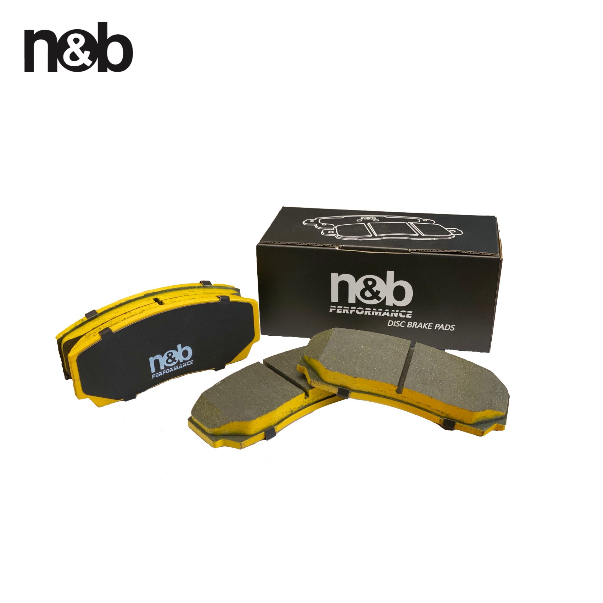 N&b Performance Racing Ceramic Brake Pads for AP Racing Big Brake Kit 4 Pot Caliper CP3215D50 Brake Pads