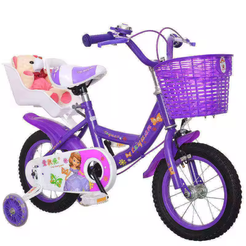 12 Inch Lovely Multicolor Princess Baby Children's Bicycle Kids Bicycle Children Bike