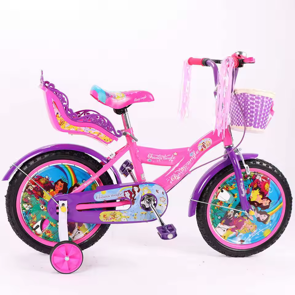 12 Inch Lovely Multicolor Princess Baby Children's Bicycle Kids Bicycle Children Bike