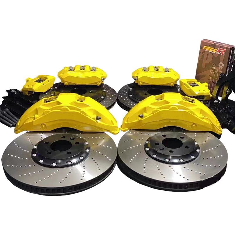 9040 Big Brake Kit 6 Pot Caliper 4707 Series Set Brake Accessories Fit for honda Ep3 bmw F21 Golf gti Mk5 and Mazda CX 9