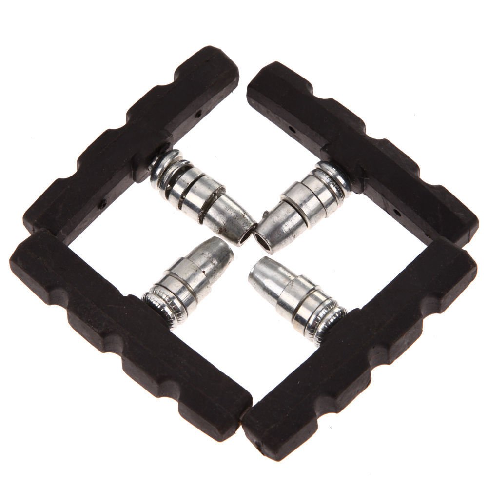1 Pair High Quality Bike V Brake Pads Rubber for BMX MTB & Road Bikes V-Brake