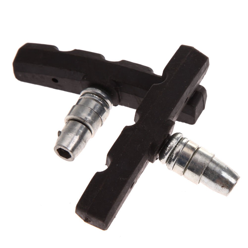 1 Pair High Quality Bike V Brake Pads Rubber for BMX MTB & Road Bikes V-Brake
