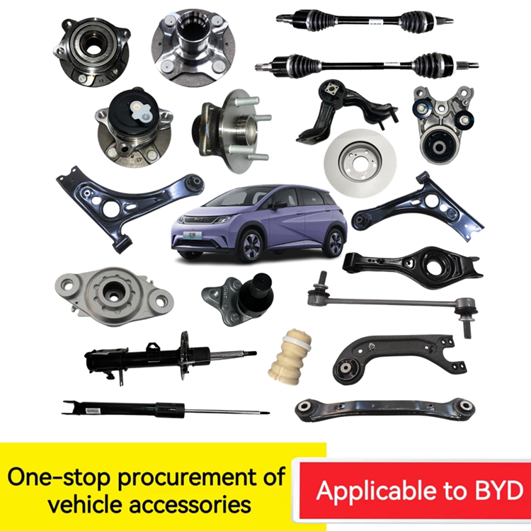 Suitable for BYD Dolphin Brake System Accessories EM2EU-3501011S/3501500A/3103100A/2304101A/2304201A Brake Pads/discs/hub Units