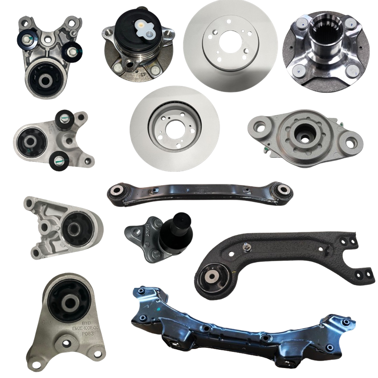 Suitable for BYD Dolphin Brake System Accessories EM2EU-3501011S/3501500A/3103100A/2304101A/2304201A Brake Pads/discs/hub Units