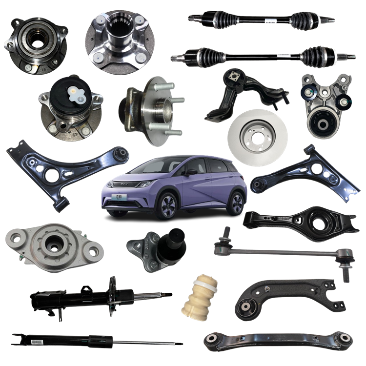 Suitable for BYD Dolphin Brake System Accessories EM2EU-3501011S/3501500A/3103100A/2304101A/2304201A Brake Pads/discs/hub Units