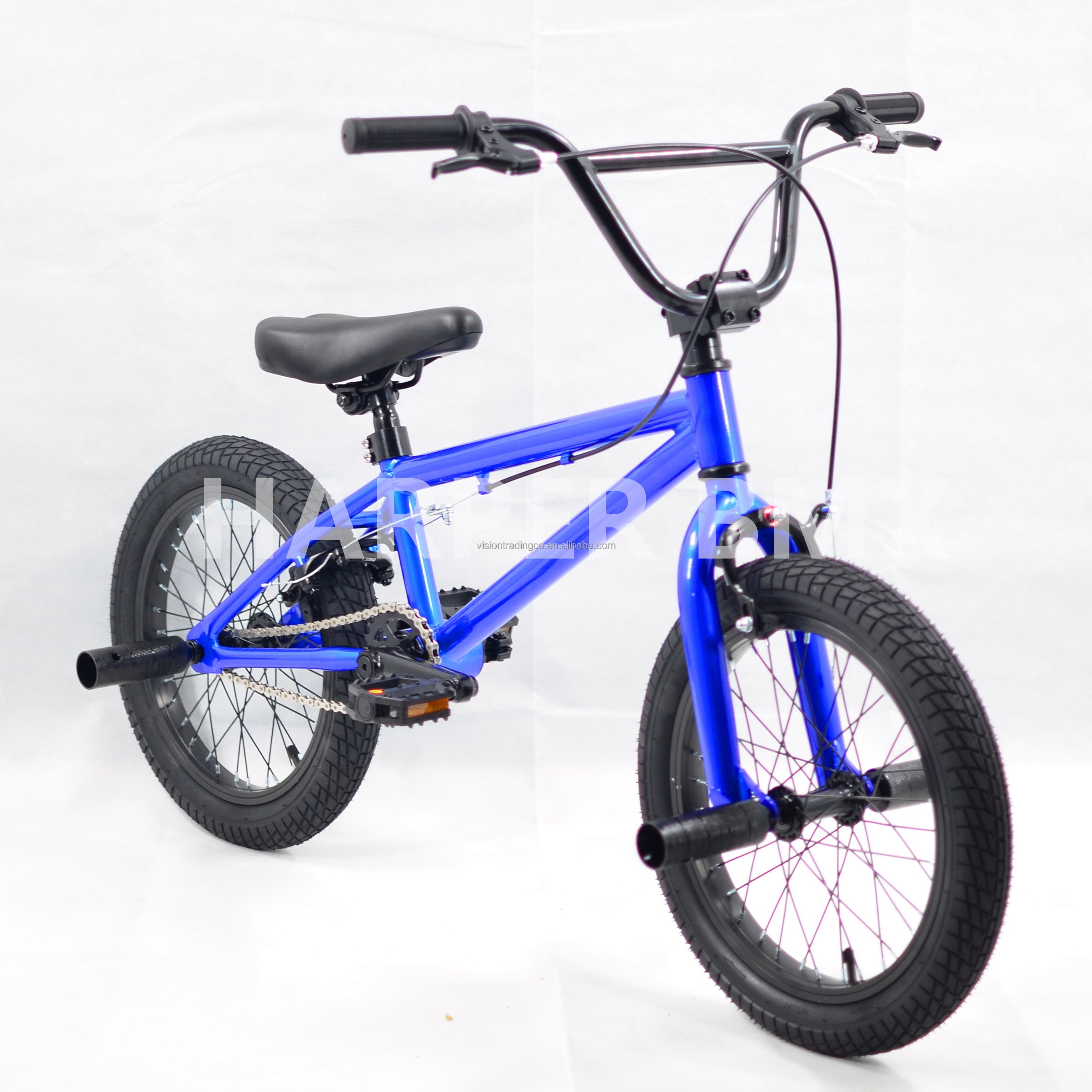Stock Ready 16 Inch Freestyle Bmx Bicycle Good Quality for Kids in Various Colors