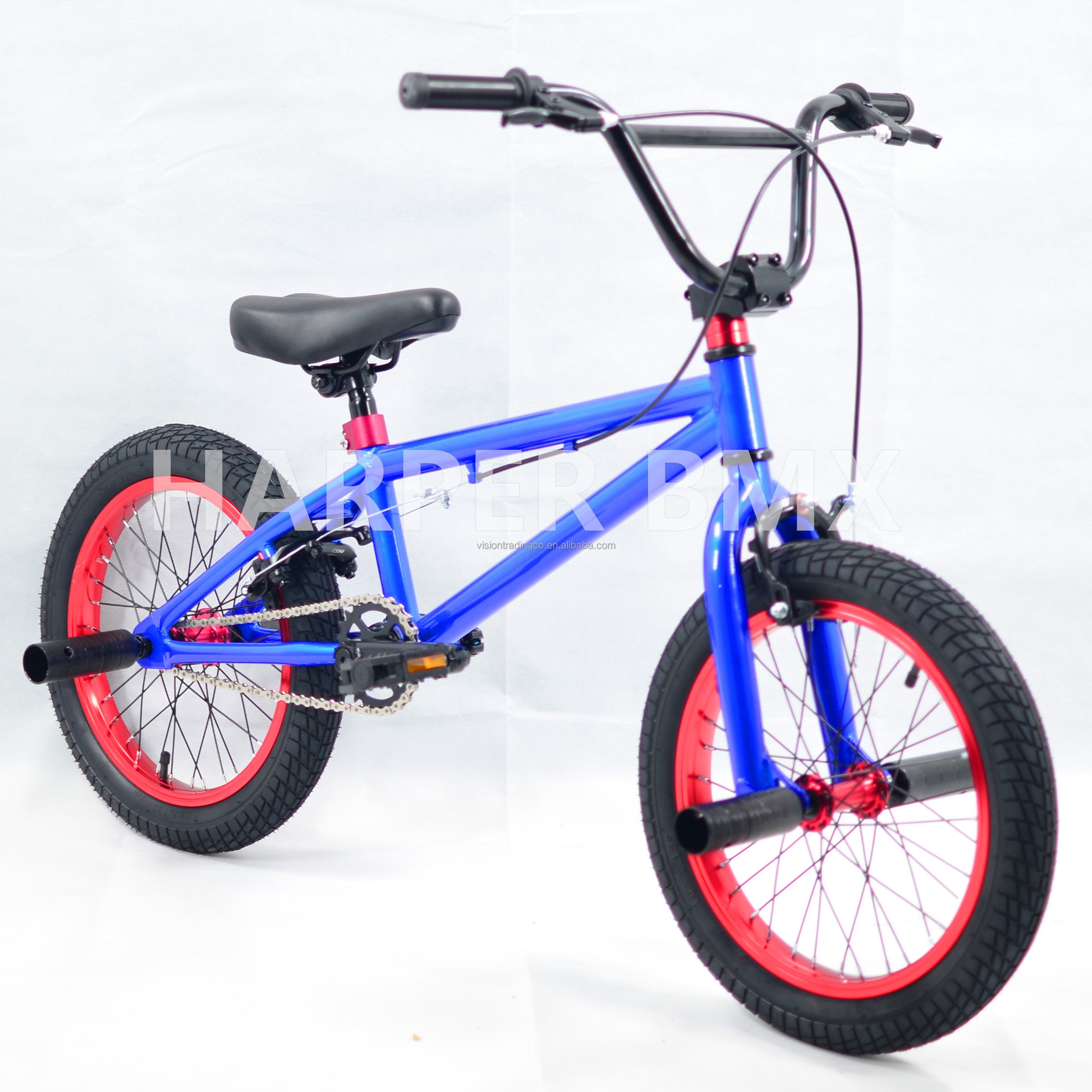 Stock Ready 16 Inch Freestyle Bmx Bicycle Good Quality for Kids in Various Colors