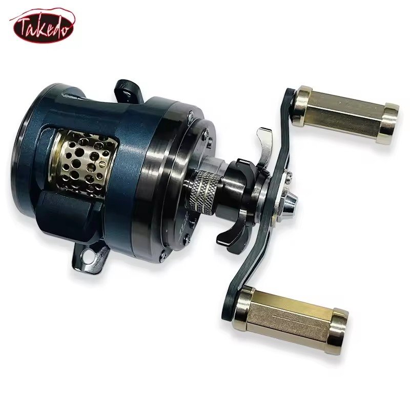 TAKEDO ST07 Baitcasting Fishing Reel 11+1B 6.2:1 Super Light Slip Bait Wheel Brake Reels Rocker for Fishing
