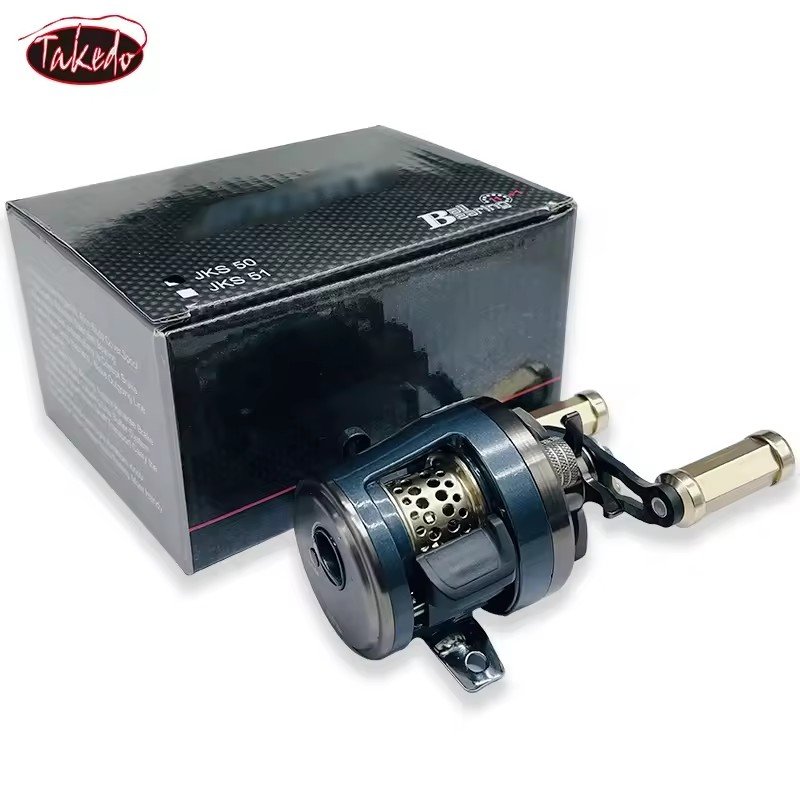 TAKEDO ST07 Baitcasting Fishing Reel 11+1B 6.2:1 Super Light Slip Bait Wheel Brake Reels Rocker for Fishing