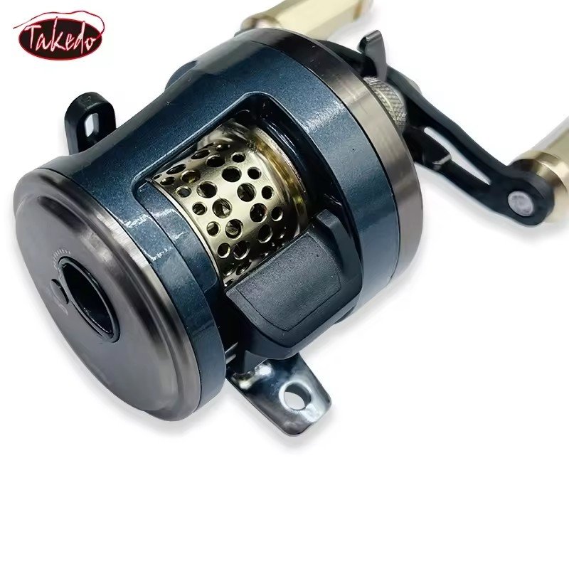 TAKEDO ST07 Baitcasting Fishing Reel 11+1B 6.2:1 Super Light Slip Bait Wheel Brake Reels Rocker for Fishing