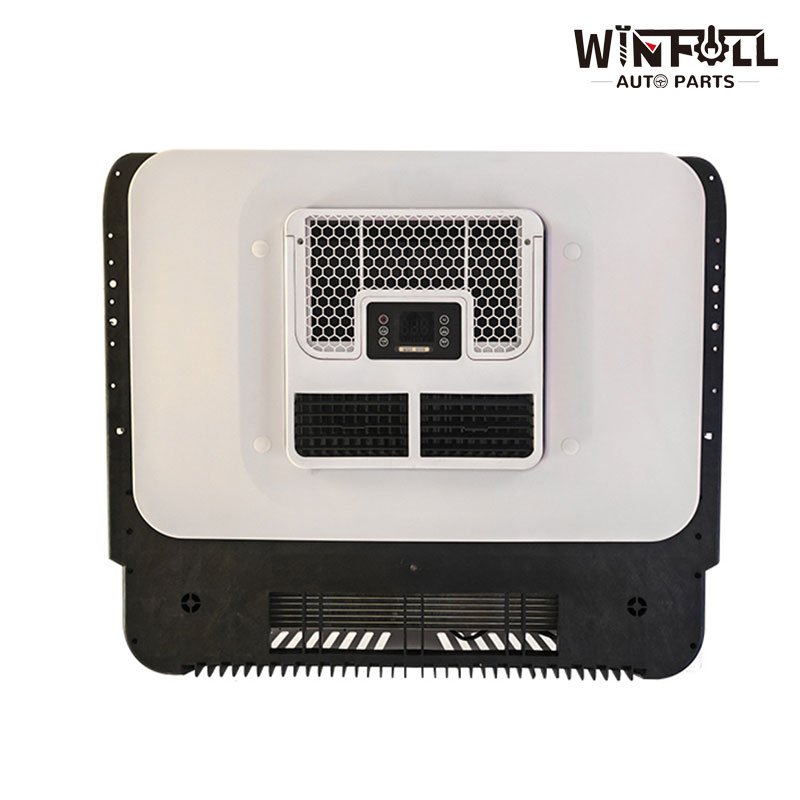 Hot Sales Rooftop R410a 8200 BTU Air Conditioner 24V Campervan AC for Van Golf Carts Excavators Caravan Buses RV