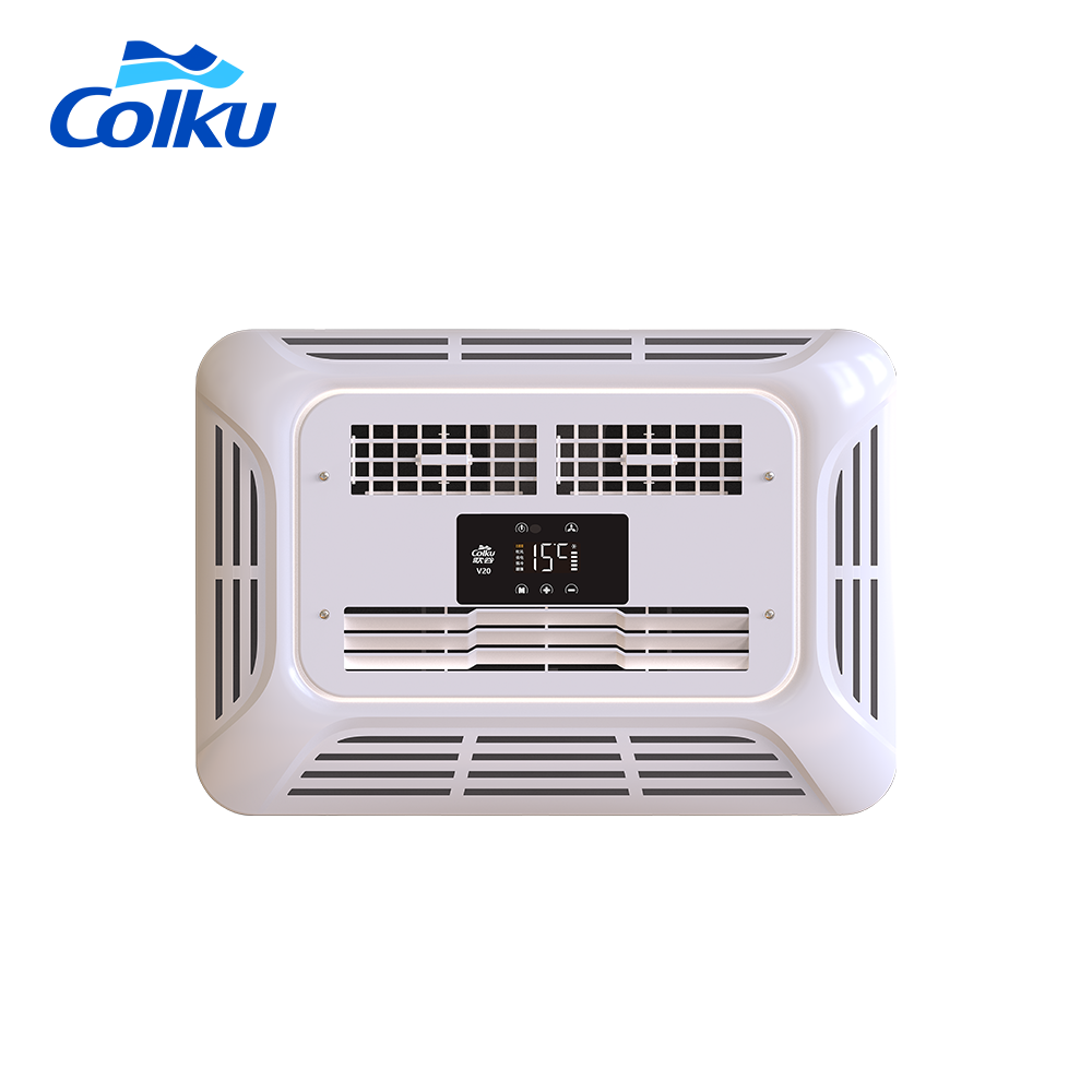 New 12V Rooftop Air Conditioner with 24V Parking Feature Compressor & Evaporator Included for Truck RV Camper Van & Car