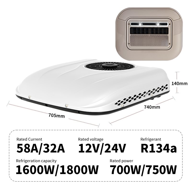 Best Selling air Conditioning Systems 12v air Conditioner Mini 24v Rooftop air Conditioner for Parking Tractor