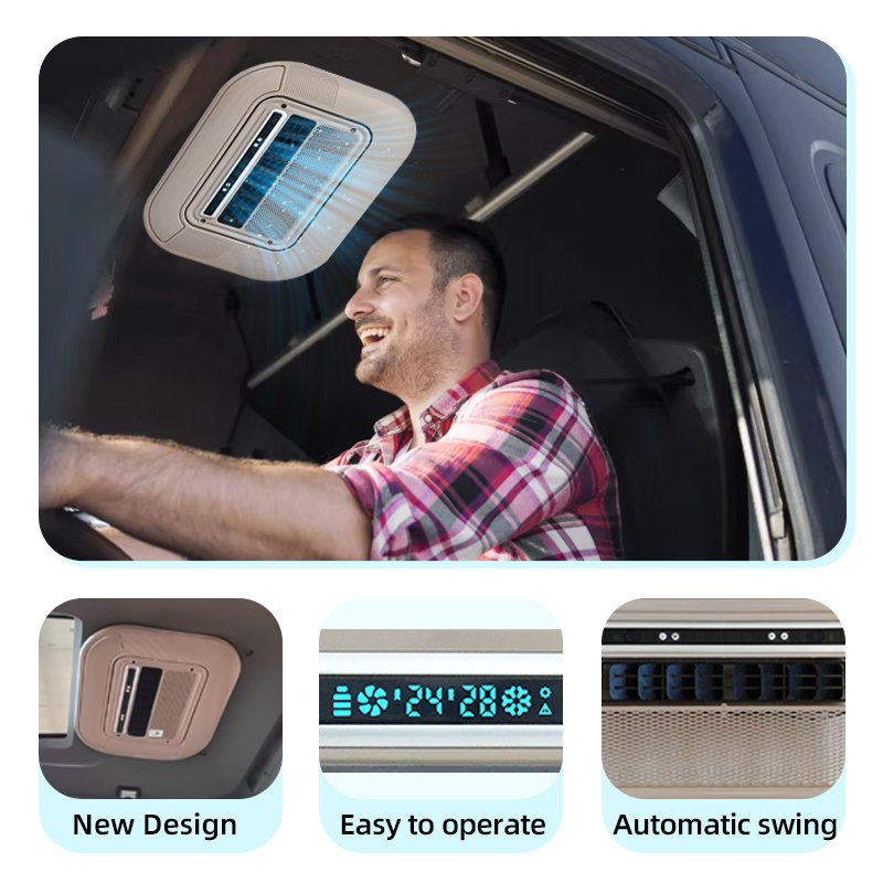 Best Selling air Conditioning Systems 12v air Conditioner Mini 24v Rooftop air Conditioner for Parking Tractor