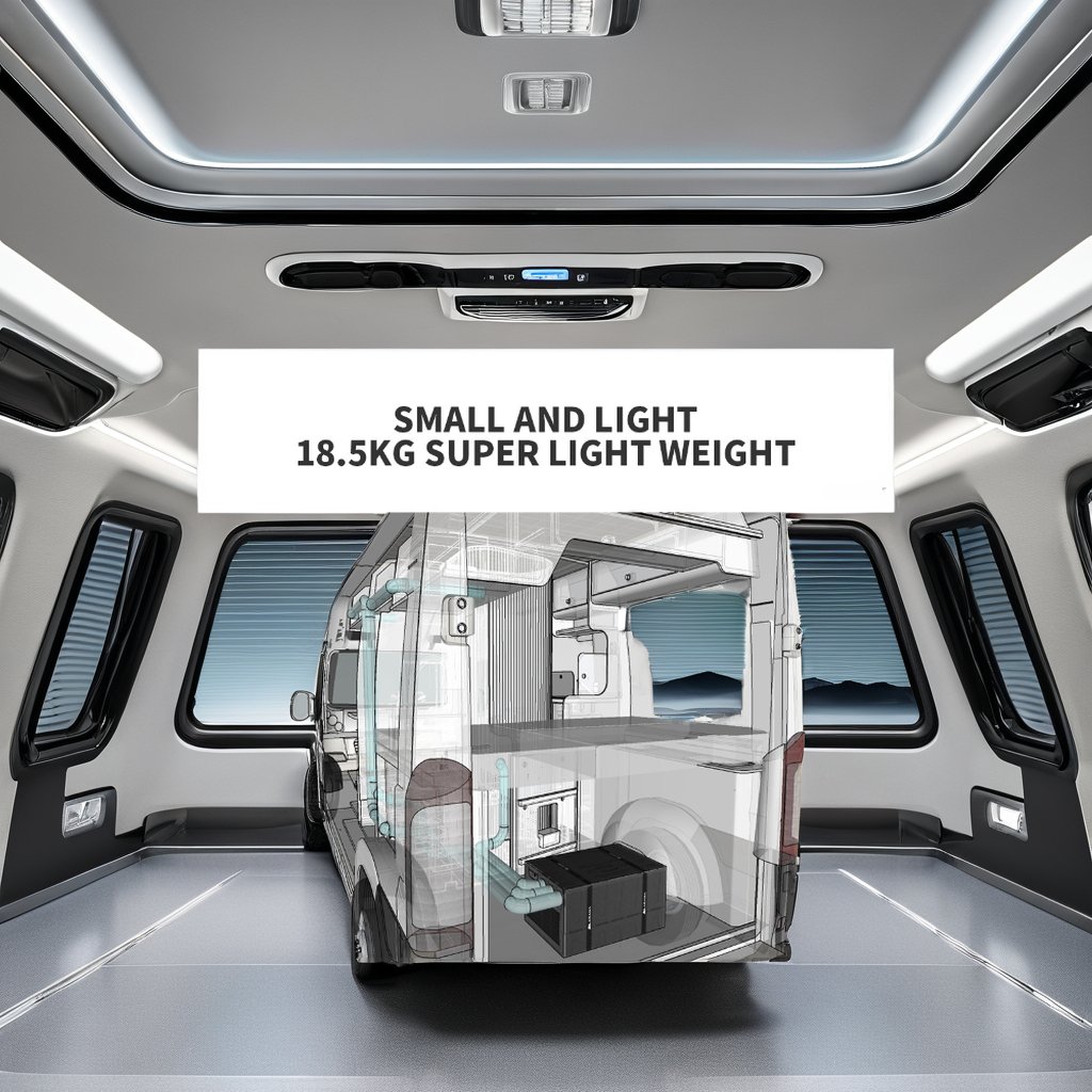 CE Certified R32 110/220V Under Table RV AC Units Starter Camper Air Conditioner with Inverter System
