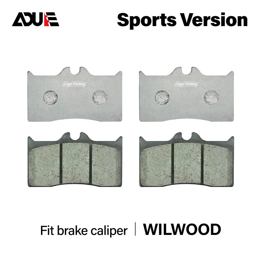 Sports Version Racing Ceramic for Wilwood NPS 4 Pot Brake Pads