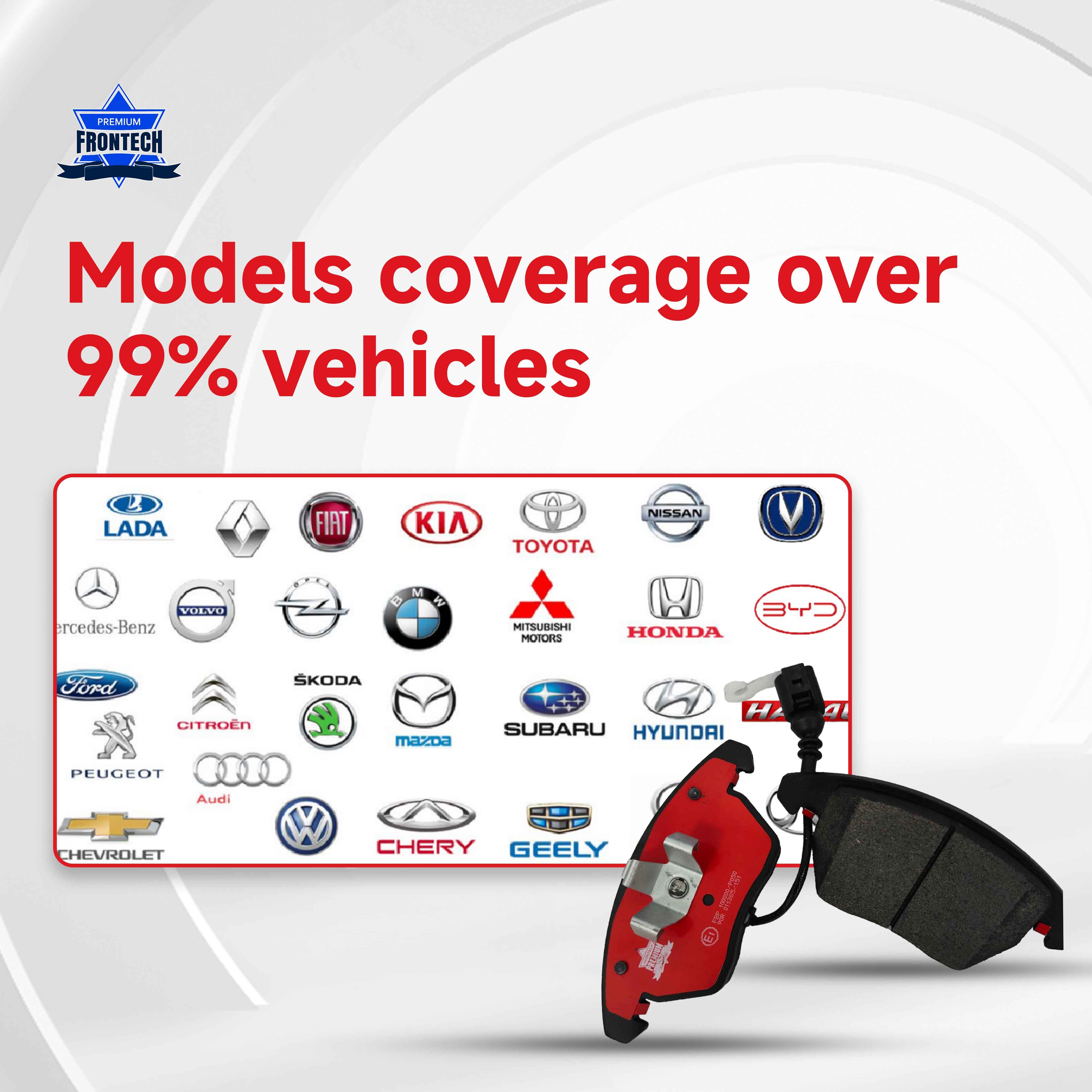 Wholesale Customized OEM Disc Brake Pads for Trucks New Auto Parts From China