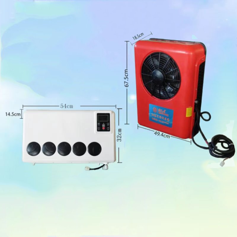 JP Cabin Sleeper Truck 12v Air Conditioning Split Parking Cooler Car Mini Air Conditioner