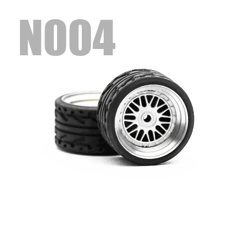 Carlomo 1/64 Scale Wheels with Brake Caliper for Diecast Model Cars