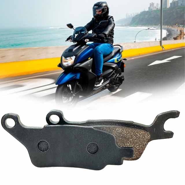 High Quality Asbestos-Free Scooter Brake Disc Pad for YAMAHA Ray Zr Bs6 Hybrid Model New Condition Motorcycle Front Brake Pad