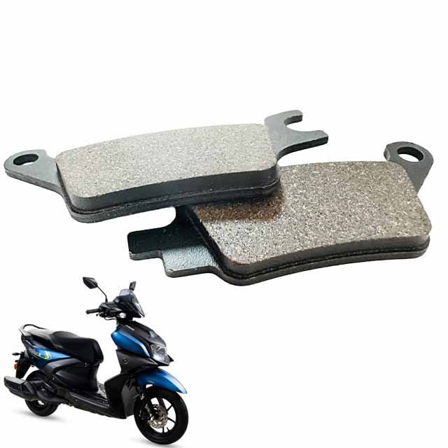 High Quality Asbestos-Free Scooter Brake Disc Pad for YAMAHA Ray Zr Bs6 Hybrid Model New Condition Motorcycle Front Brake Pad