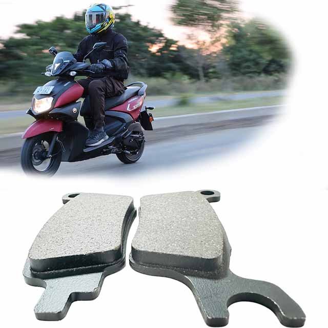 High Quality Asbestos-Free Scooter Brake Disc Pad for YAMAHA Ray Zr Bs6 Hybrid Model New Condition Motorcycle Front Brake Pad
