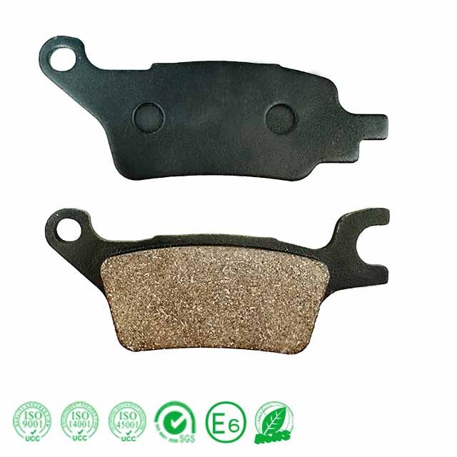 High Quality Asbestos-Free Scooter Brake Disc Pad for YAMAHA Ray Zr Bs6 Hybrid Model New Condition Motorcycle Front Brake Pad