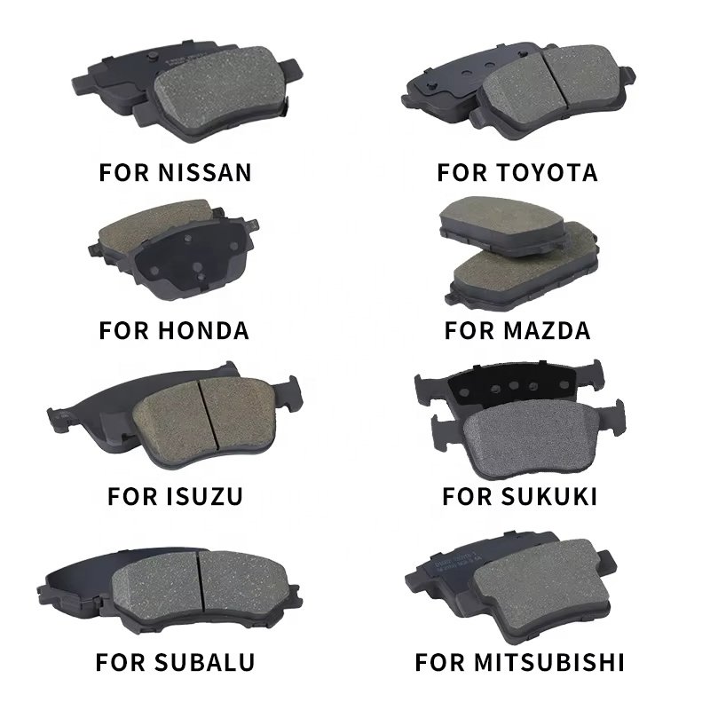 OEM Wholesale Car Automotive Brake Pad 8E0698151K Truck Customized Front Brake Disc Pad for Vw Passat Audi A4 A6