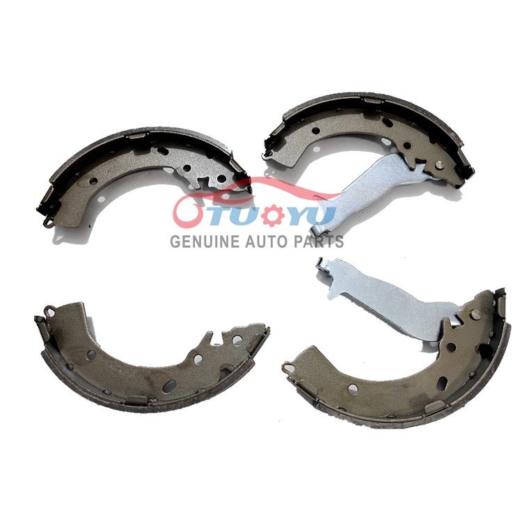 Auto Brake System Rear Right Brake Shoes Lining Kit 58350-H5A20 for Solaris 17 for Rio 17