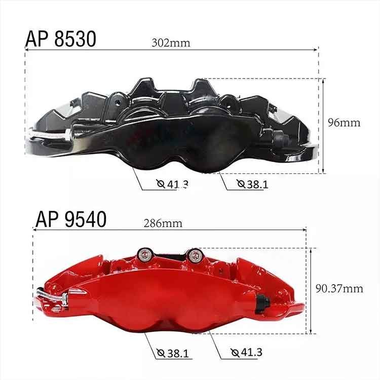 Brake Repairing Kits Cover for honda Brake Caliper 4 Positon 8530 Brake Calipers for Rx350 328i Jetta 335i