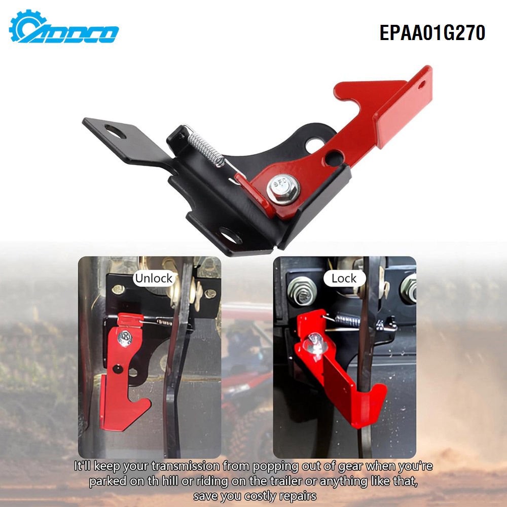 ADDCO - Parking Brake - Spring Parking Brake Accessory Kit for Polaris RZR for Polaris Ranger 800 900 1000 Turbo S EPAA01G270
